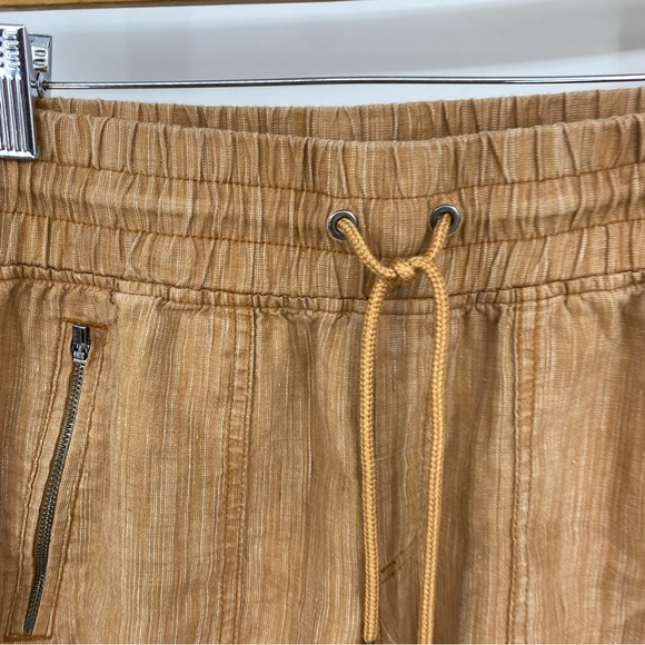 Athleta Cabo Linen Textured Wide Leg Pant Size 6 - Picture 3 of 11